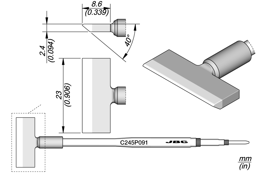 C245P091 - Blade Cartridge 23